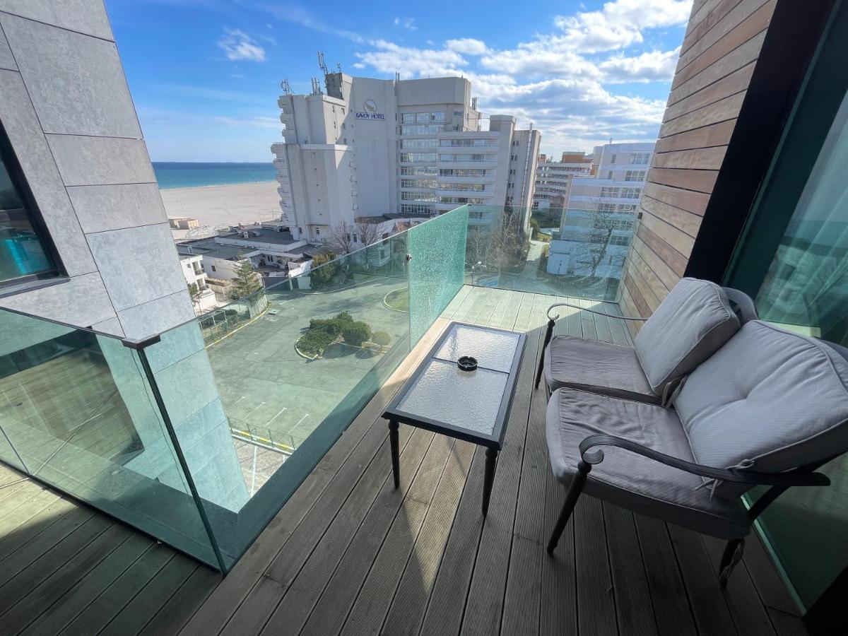 Blue Bike Seaview Apartment Mamaia Esterno foto